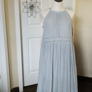 Doe & Rae Maxi Dress Sage Green NWT Sz S